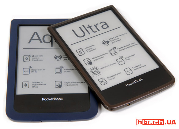 PocketBook Ultra и Aqua 2