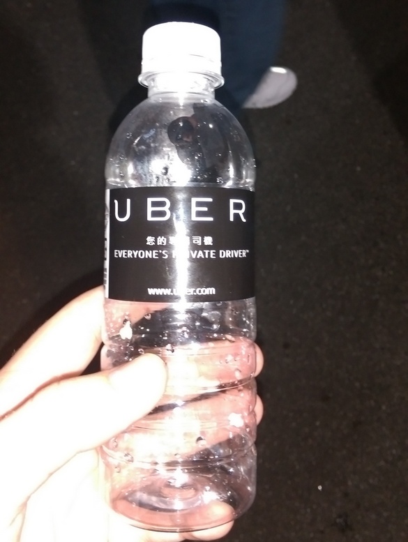 uber water