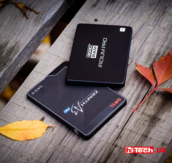 Geil Zenith A3 Pro и GOODRAM SSD Iridium PRO на природе
