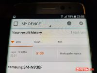 Samsung Galaxy Note 7 bench 3