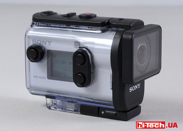Sony HDR-AS300 в защитном боксе
