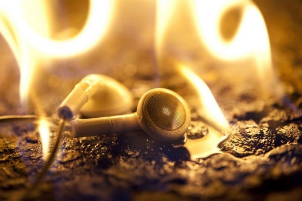 Burning-in headphones. <a href=