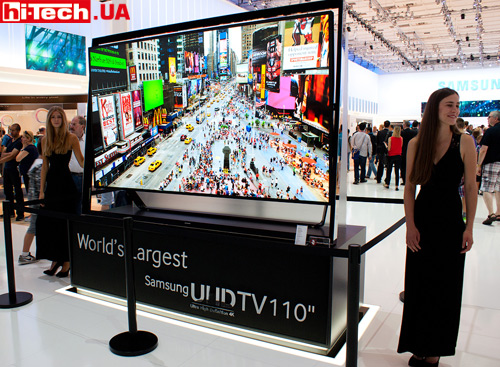110-дюймовый UHD-телевизор Samsung. IFA 2013