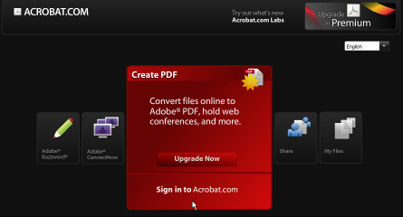 Онлайн сервисы Adobe