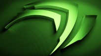 nvidia logo 3d