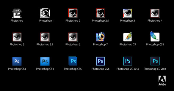 Логотипы, иконки Adobe Photoshop 