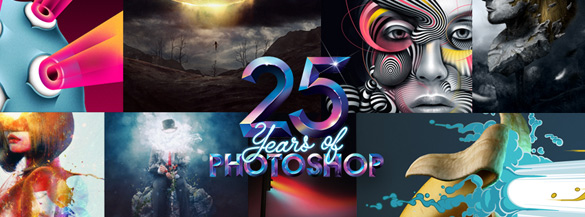 Adobe Photoshop исполнилось 25 лет