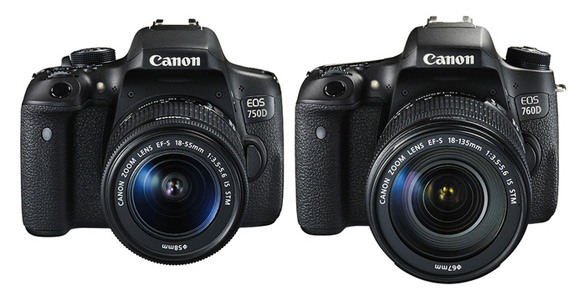 Фотокамеры Canon EOS 750D/760D