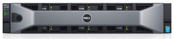 Dell Storage SCv000 (Mirage) storage array, 2U with 12 HDDs, with bezel