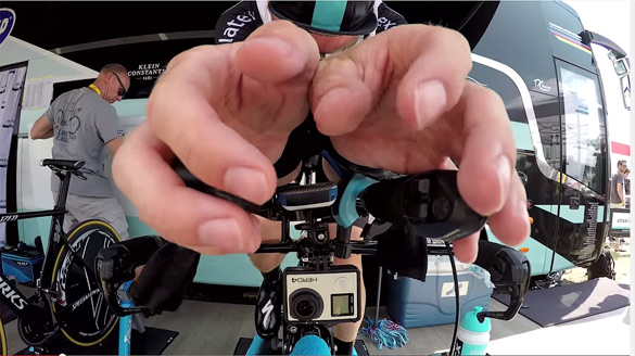 камера GoPro на Тур де Франс