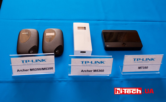 Мобильные роутеры TP-LINK M5250/M5350,  M5360 и M7350 