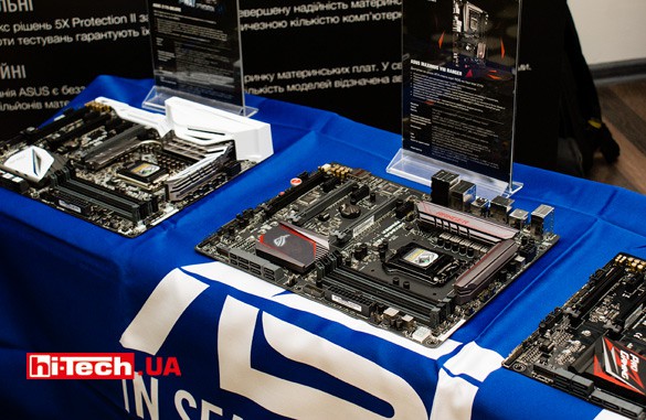 Материнские платы на базе Intel Z170 от ASUS