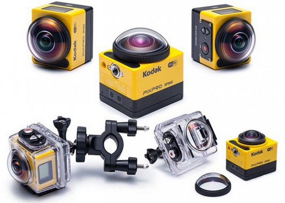 Kodak Pixpro SP360-4K mounts