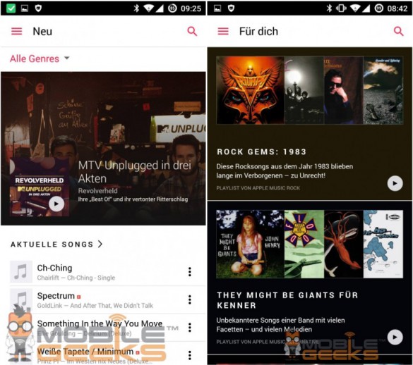 Apple Music Android 1