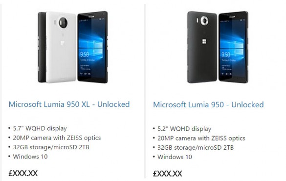 Lumia 950XL Lumia 950