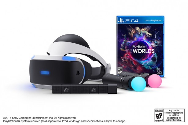 Sonys PlayStation VR bundle