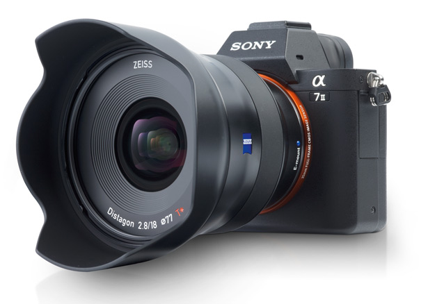 ZEISS Batis 2.8/18 на камере Sony