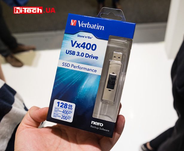 USB 3.0-накопитель Verbatim Store ‘n’ Go Vx400