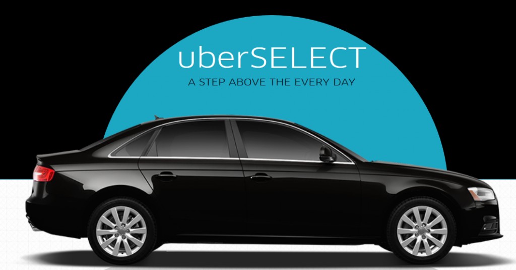 На смену UberBlack в Минске пришел UberSelect: тарифы ниже, однако и машины попроще