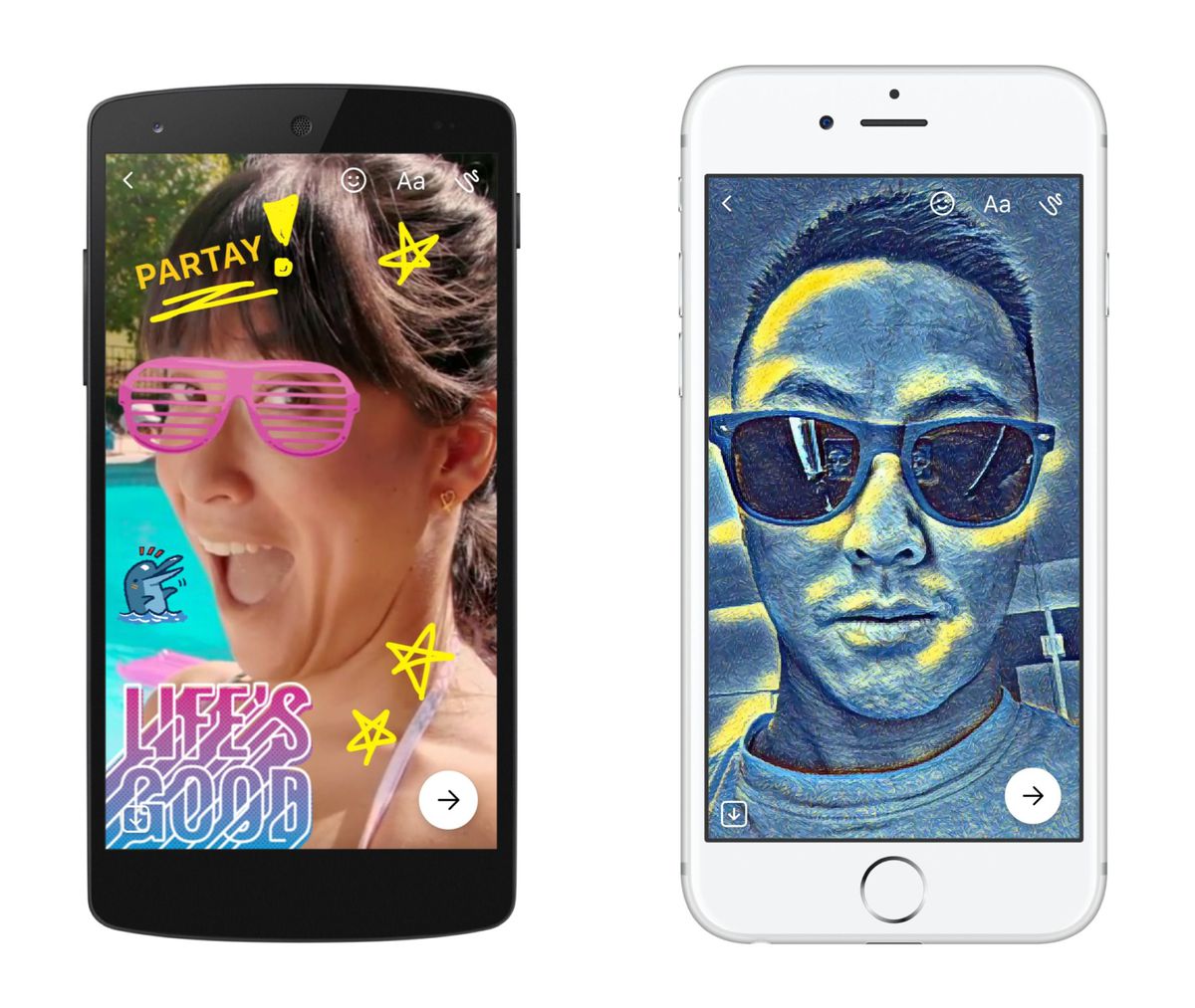Facebook Messenger получил видео-фильтры как у Snapchat