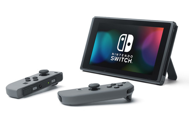 Nintendo Switch с контроллерами Joy-Con