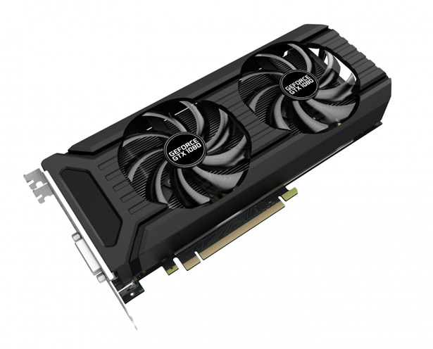 Видеокарта Palit GeForce GTX 1080 Dual OC