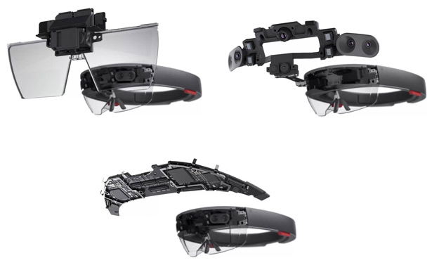 Камеры и датчики Microsoft HoloLens