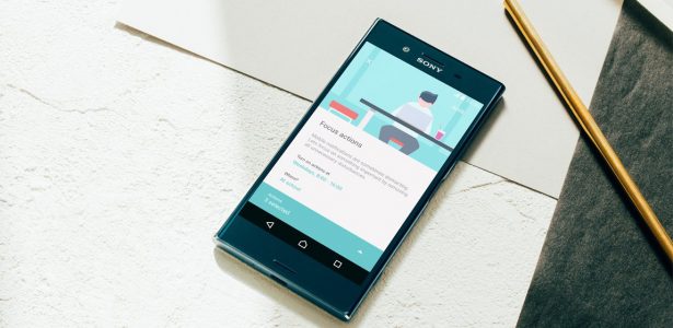 Вид Sony Xperia XZ Premium