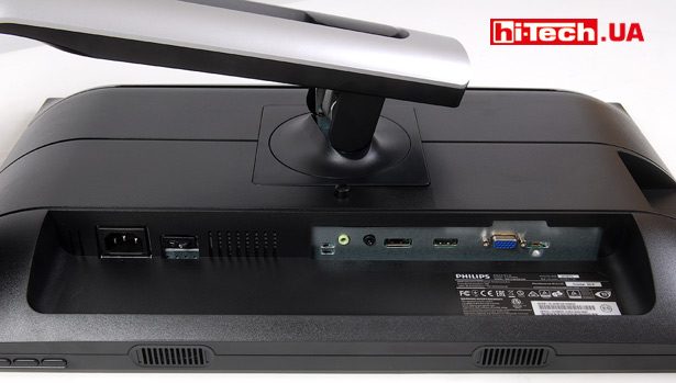 Набор видеовходов включает цифровые DisplayPort, HDMI и аналоговый VGA