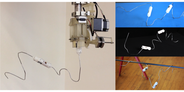 Многофункциональных роботов согнули из проволоки