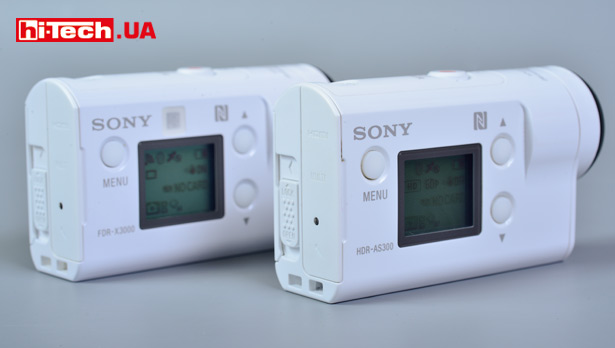 Sony FDR-X3000 и HDR-AS300
