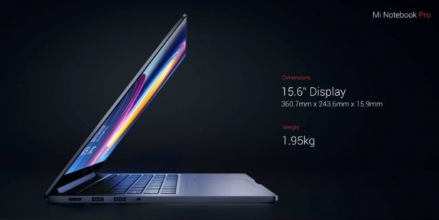 Xiaomi Mi Notebook Pro 