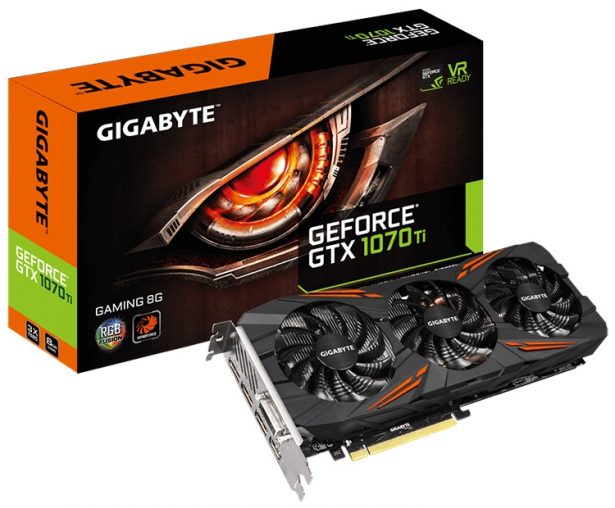Gigabyte GeForce GTX 1070 Ti Gaming 8G 1