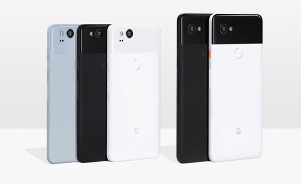 Google Pixel 2 доступен в трех вариантах цветового исполнения, а Google Pixel 2 XL — в двух