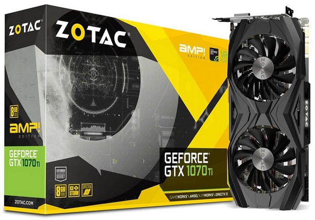 ZOTAC GeForce GTX 1070 Ti AMP Edition