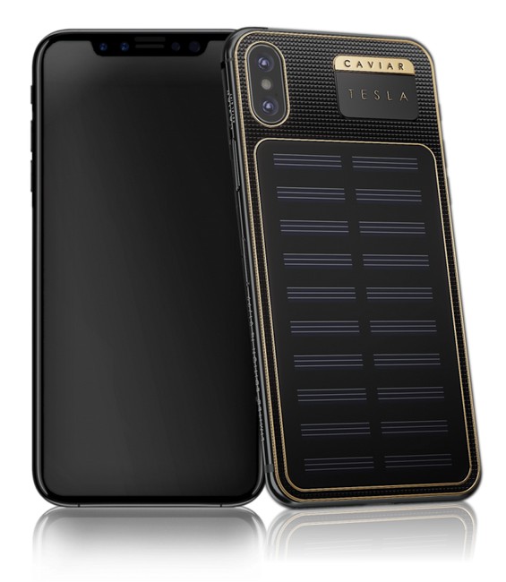 Caviar iPhone X Tesla 1