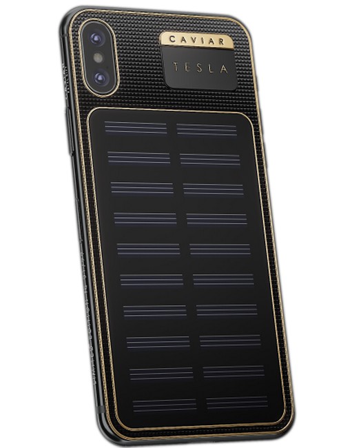 Caviar iPhone X Tesla 2
