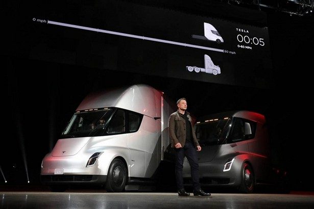 tesla semi truck
