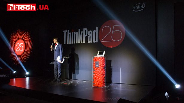 Lenovo празднует 25-летний юбилей ноутбука ThinkPad