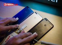 Huawei P Smart в золотистом, синем и черном корпусах