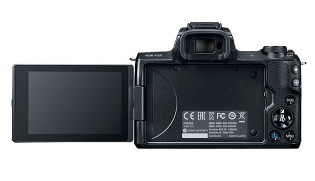 Экран Canon EOS M50