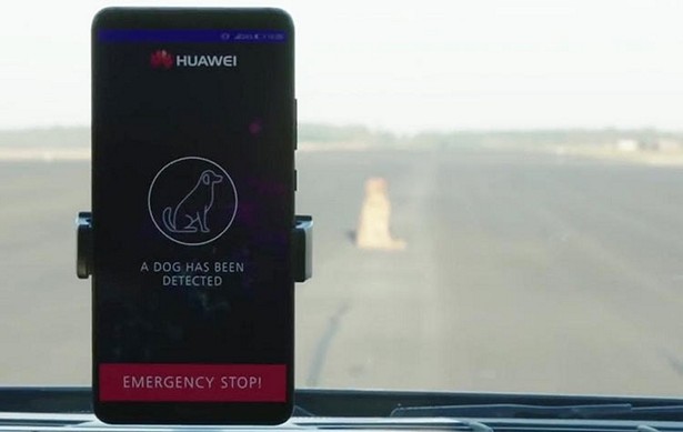 Huawei autopilot car