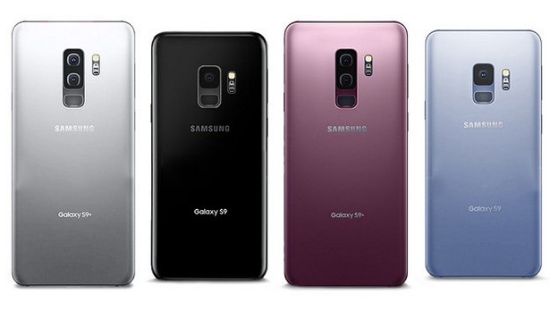 Samsung Galaxy S9 colors