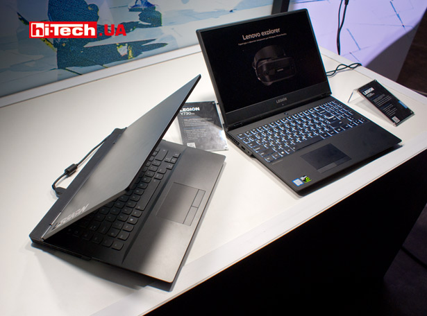 Игровые ноутбуки Lenovo Legion Y530 и Legion Y730