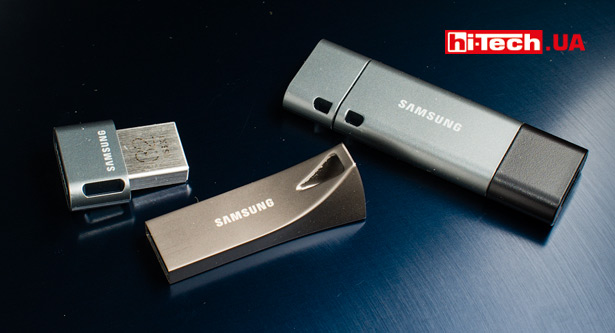 USB-флешки Samsung DUO Plus, BAR Plus и FIT Plus