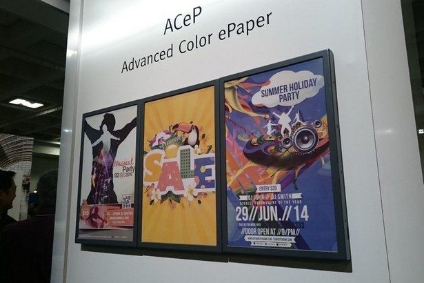 E Ink Advanced Color ePaper