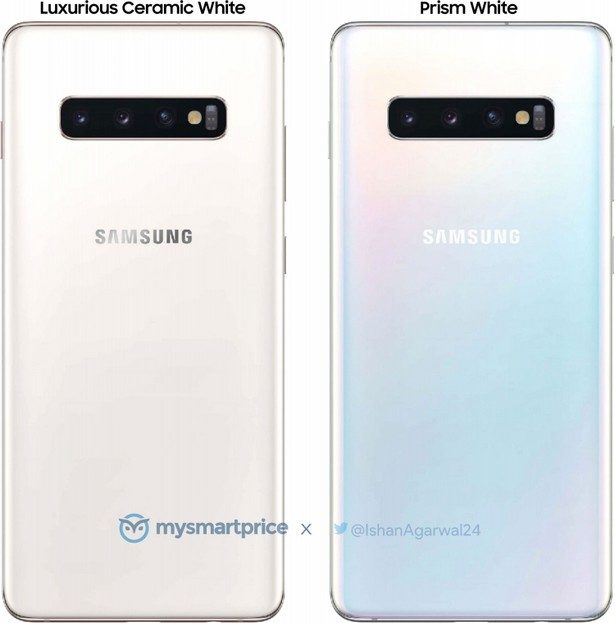 Samsung Galaxy S10 Plus Ceramic white