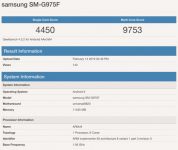 Samsung Galaxy S10 Plus geekbench