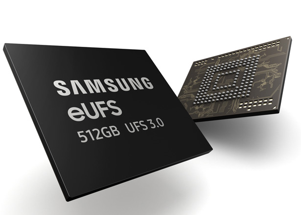 Samsung 512GB eUFS 3.0