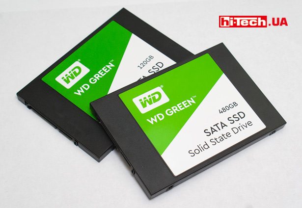 Внутренние 2,5-дюймовый SSD-диски WD Green SSD